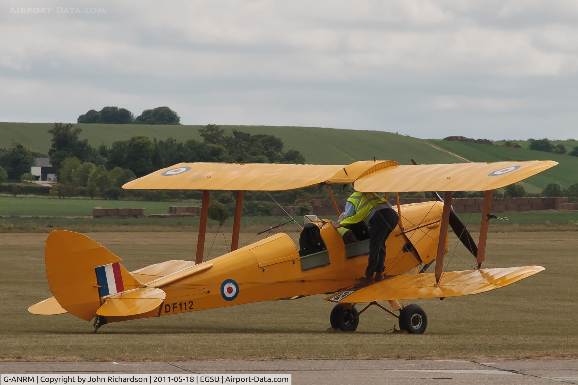 G-ANRM, 1942 De Havilland DH-82A Tiger Moth II C/N 85861, Pleasure flights