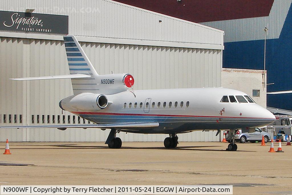 N900WF, 1992 Dassault Falcon 900B C/N 117, 1992 Dassault-breguet MYSTERE FALCON 900, c/n: 117 at Luton