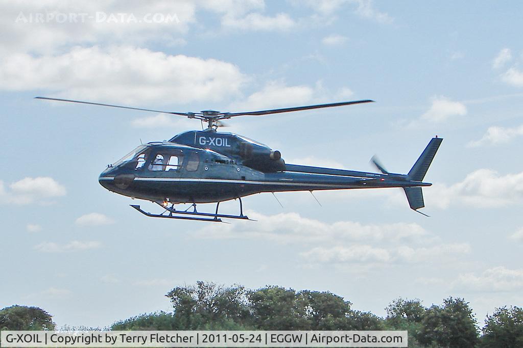 G-XOIL, 1997 Eurocopter AS-355N Ecureuil 2 C/N 5627, 1997 Eurocopter AS355N, c/n: 5627 with passenger with bizjet connection out of Luton