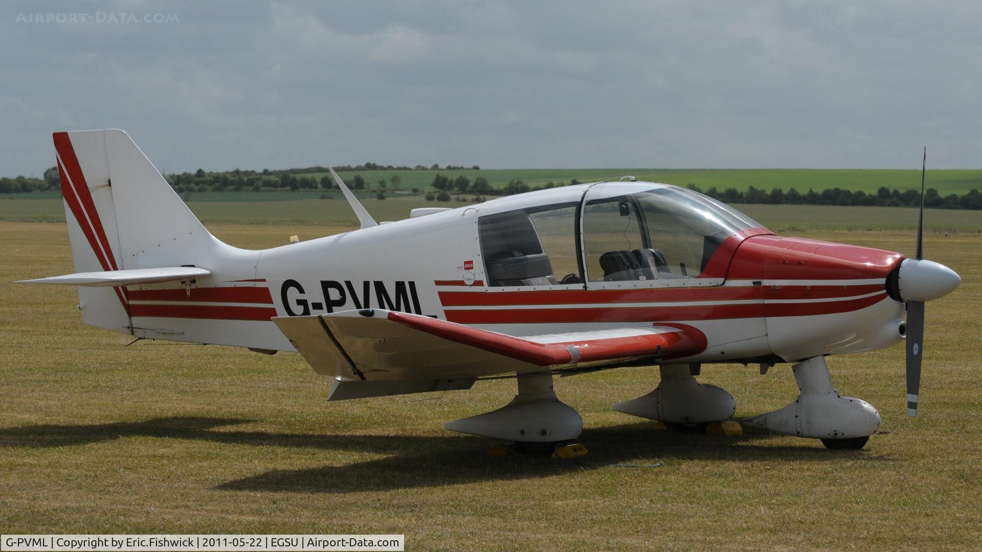 G-PVML, 1974 Robin DR-400-140B Major Major C/N 972, G-PVML at Duxford's Spring Air Show, May 2011 