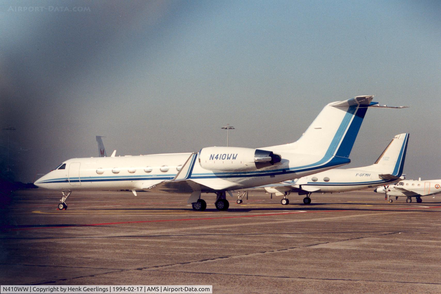 N410WW, 1992 Gulfstream Aerospace Gulfstream IVSP C/N 1203, Zeno Air