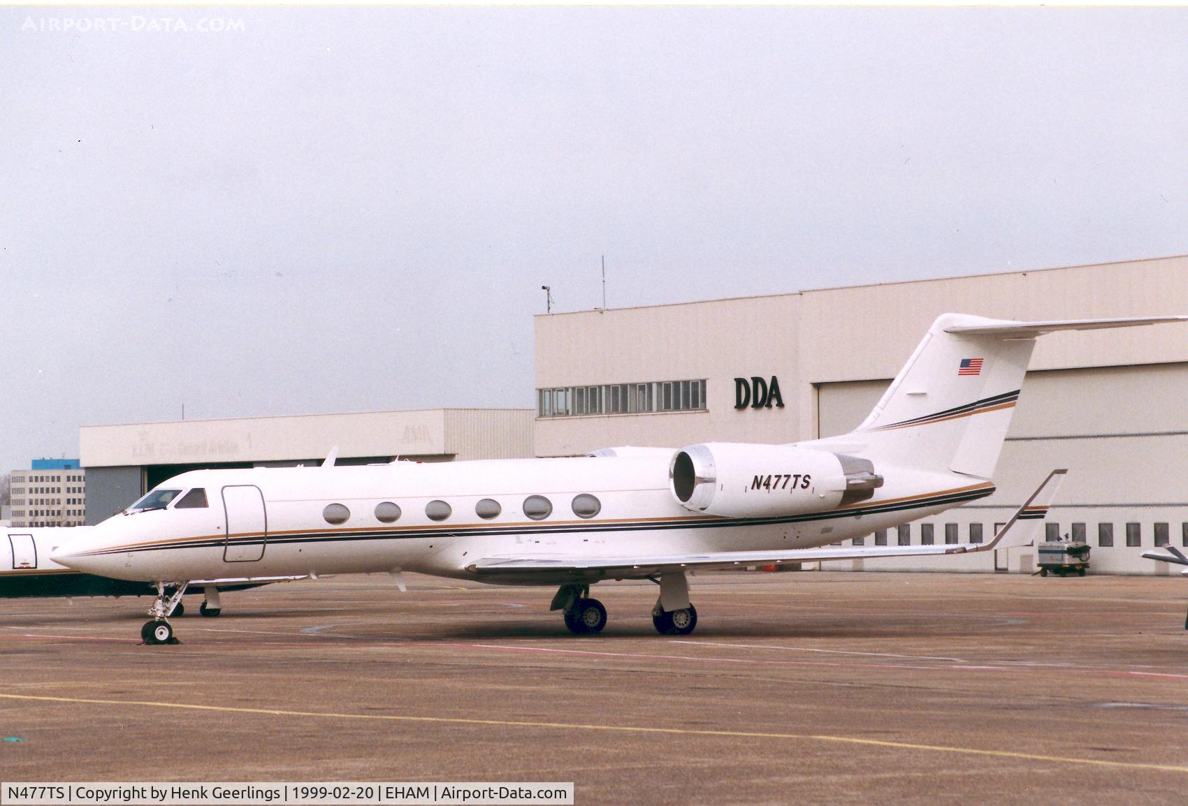 N477TS, 1988 Gulfstream Aerospace Gulfstream IV C/N 1077, Schiphol - East