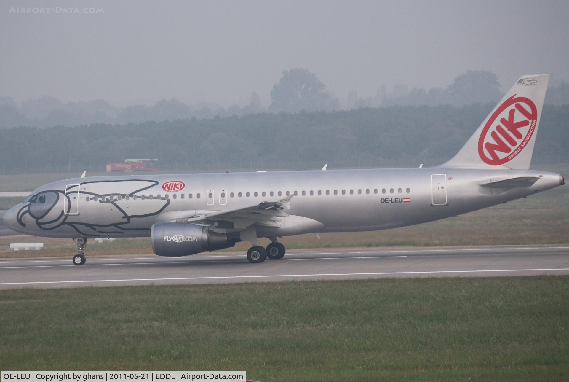 OE-LEU, 2006 Airbus A320-214 C/N 2902, Departing rw 23L