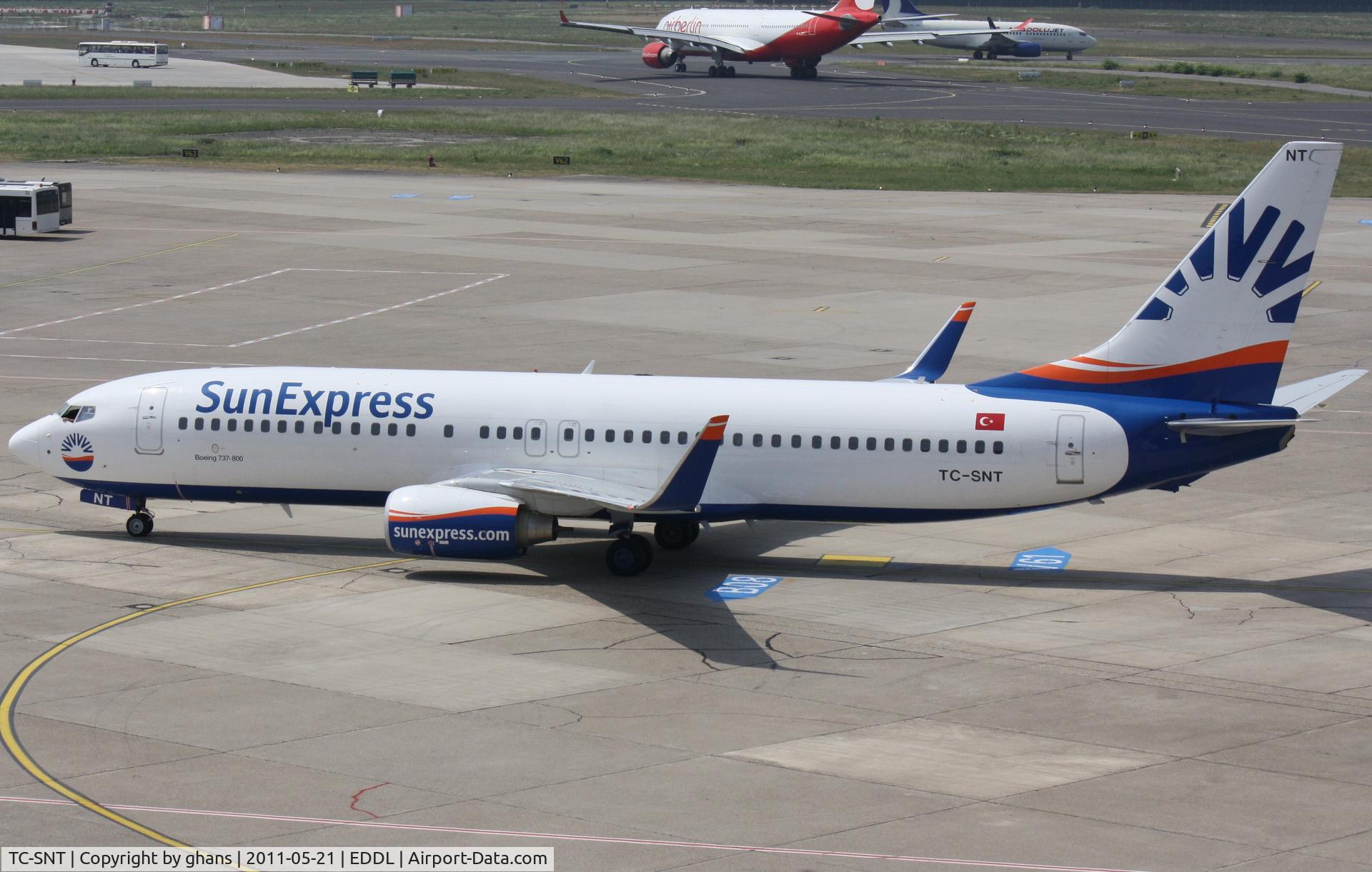 TC-SNT, 2010 Boeing 737-8HC C/N 40755, Sun Express