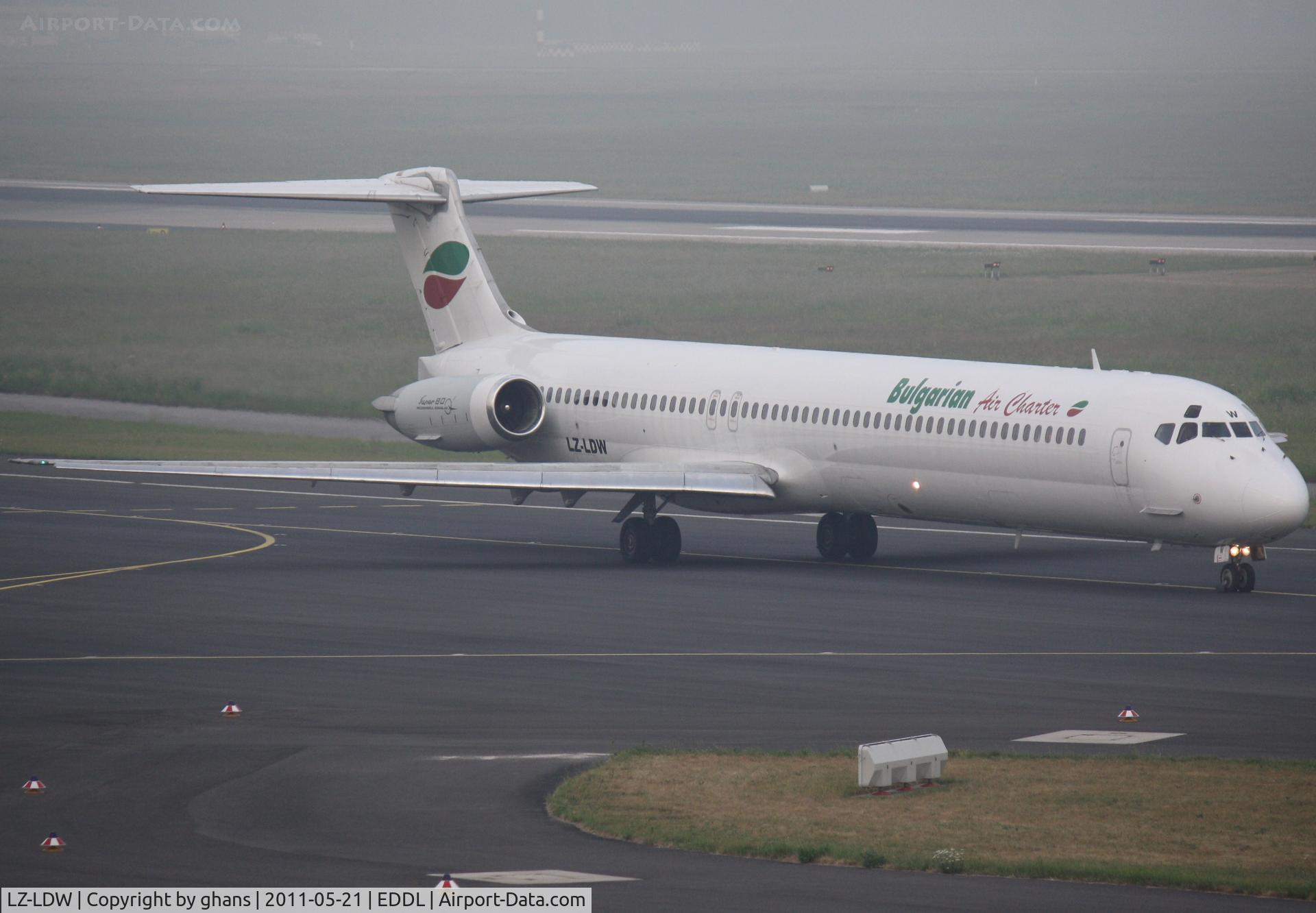LZ-LDW, 1989 McDonnell Douglas MD-82 (DC-9-82) C/N 49795, Bulgarian Air Charter