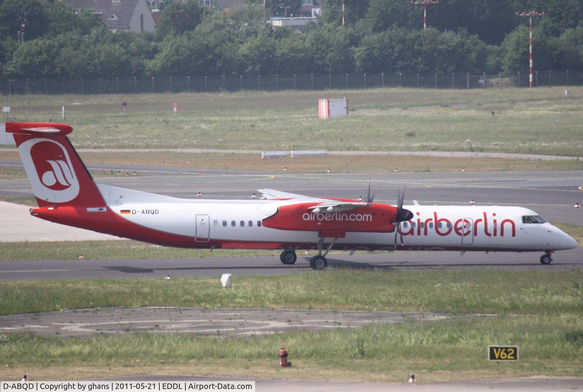 D-ABQD, 2009 De Havilland Canada DHC-8-402Q Dash 8 C/N 4234, Air Berlin