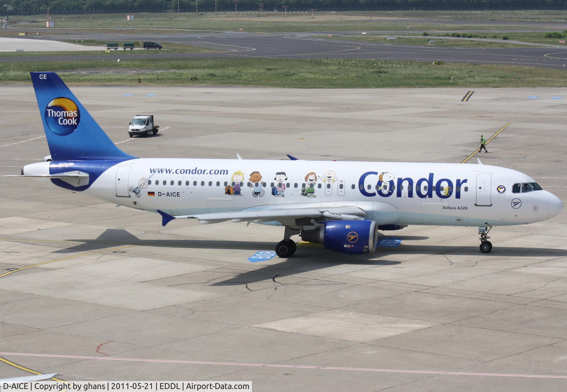 D-AICE, 1998 Airbus A320-212 C/N 0894, Condor peanuts