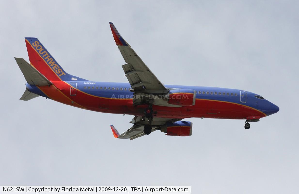 N621SW, 1996 Boeing 737-3H4 C/N 28037, Southwest 737-300