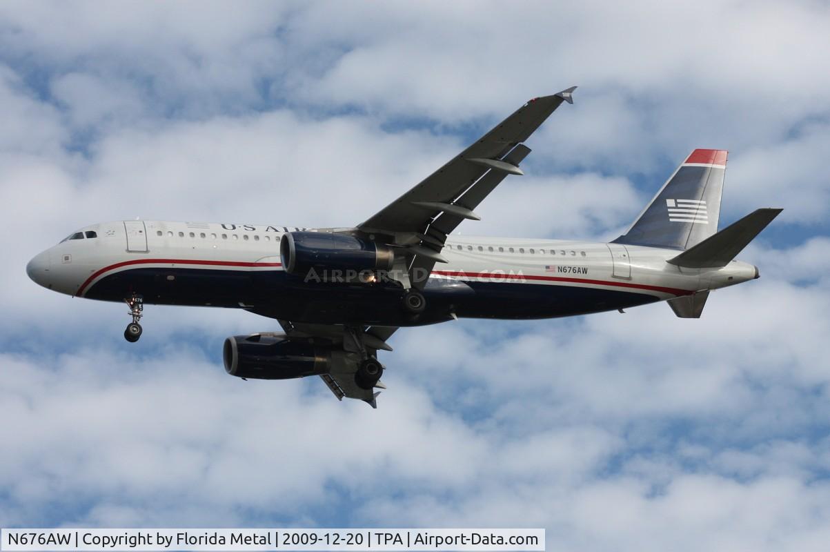 N676AW, 2005 Airbus A320-232 C/N 2422, US A320