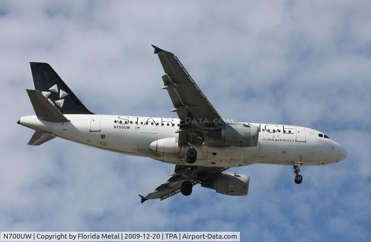 N700UW, 1998 Airbus A319-112 C/N 0885, Star Alliance