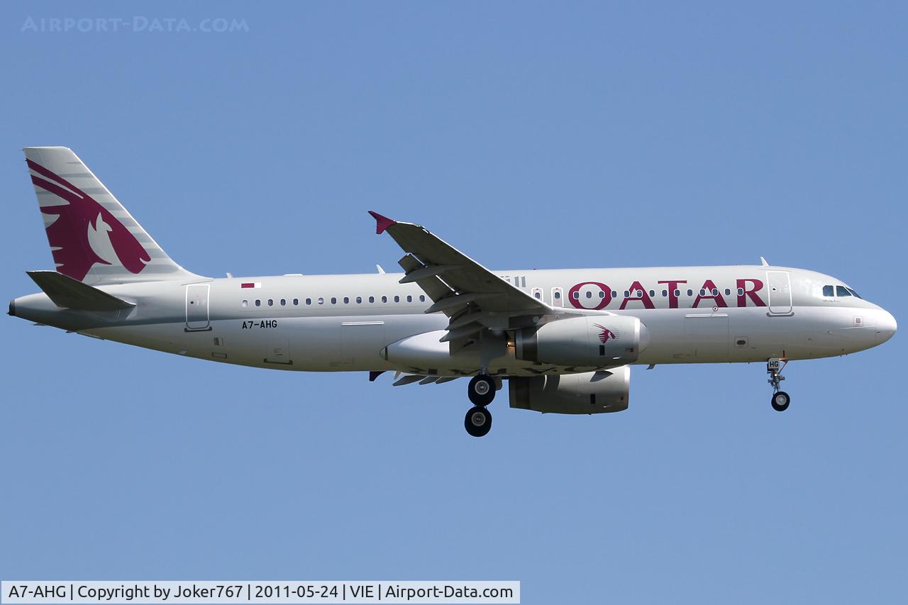 A7-AHG, 2011 Airbus A320-232 C/N 4615, Qatar Airways