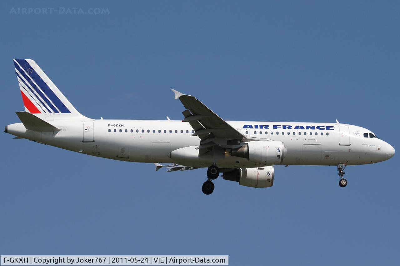 F-GKXH, 2002 Airbus A320-214 C/N 1924, Air France