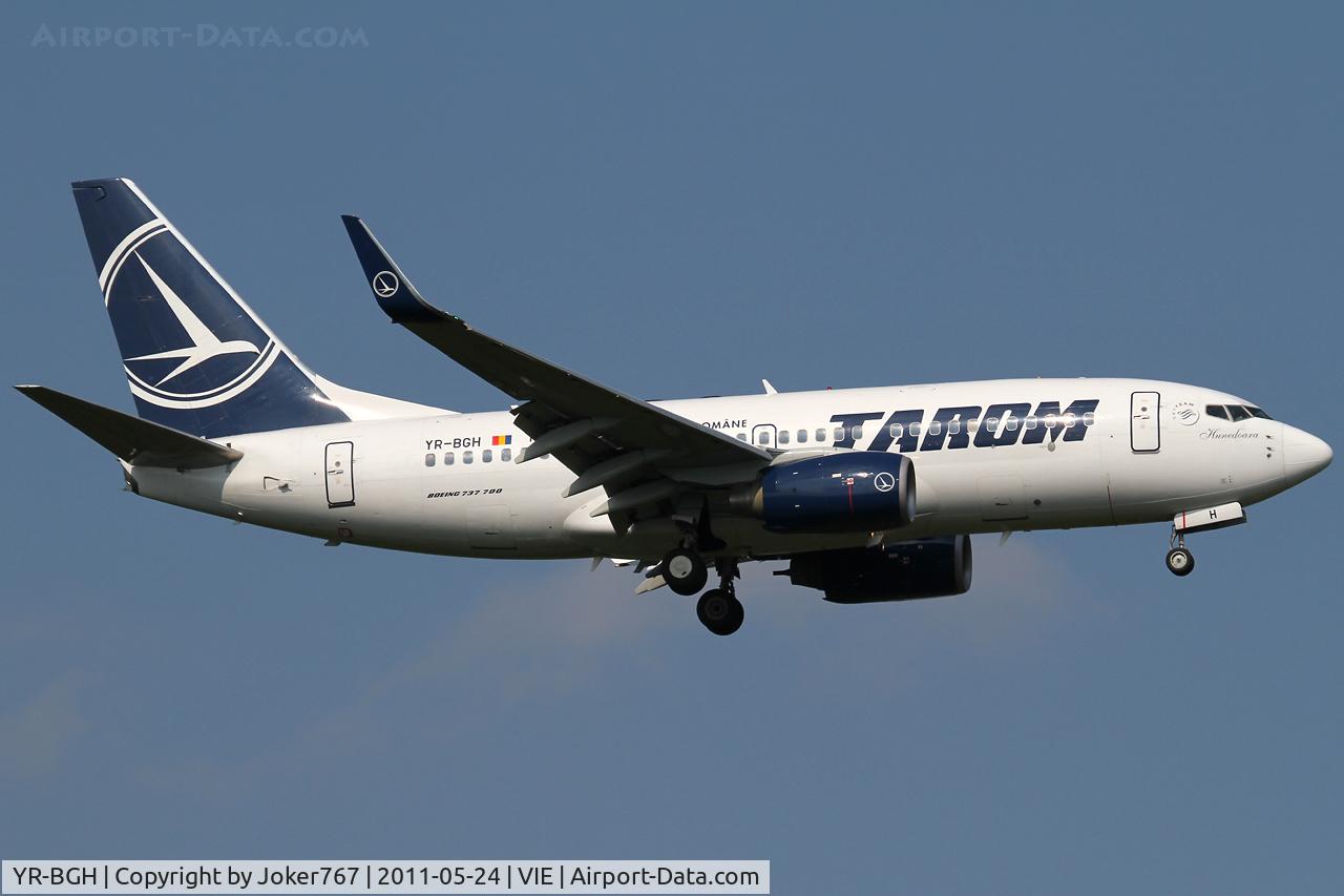 YR-BGH, 2003 Boeing 737-78J C/N 28438, Tarom