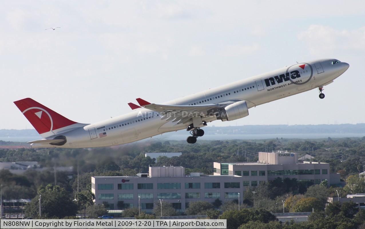 N808NW, 2004 Airbus A330-323 C/N 0591, Northwest A330
