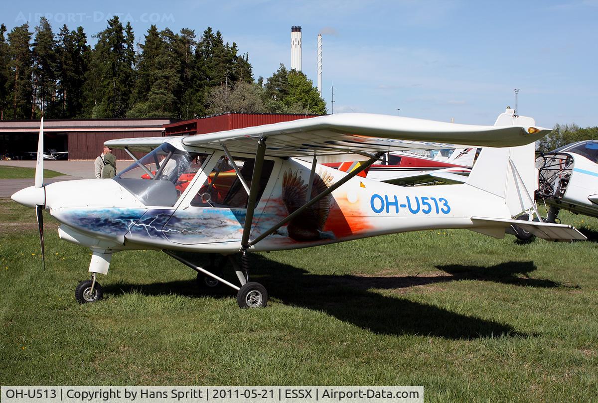 OH-U513, 2006 Comco Ikarus C42B C/N 0604-6805, Nice Painted Ikarus aircraft