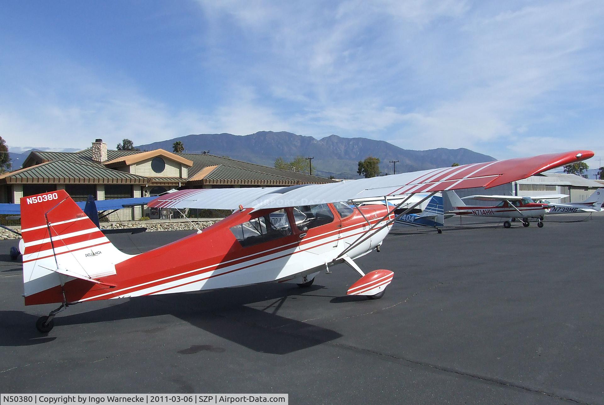 N50380, 1979 Bellanca 7ECA Citabria Citabria C/N 1291-79, Bellanca 7ECA Citabria Standard at Santa Paula airport during the Aviation Museum of Santa Paula open Sunday