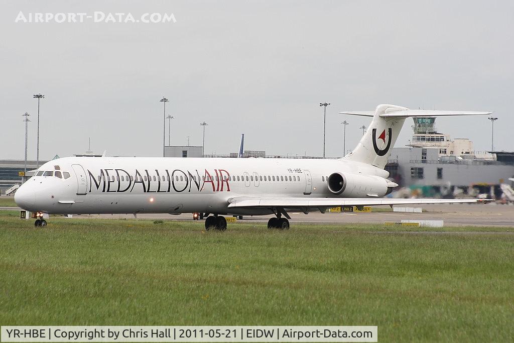 YR-HBE, 1986 McDonnell Douglas MD-83 (DC-9-83) C/N 49396, Medallion Air