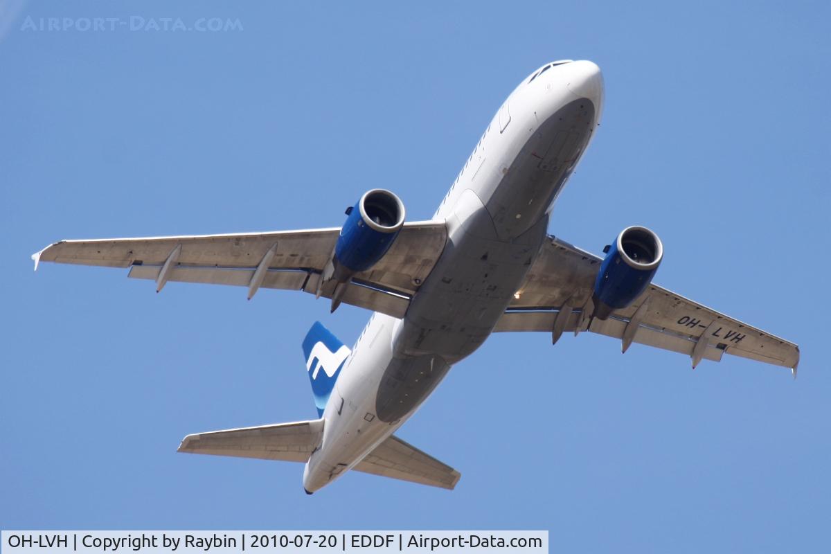 OH-LVH, 2000 Airbus A319-112 C/N 1184, Back home to Finland