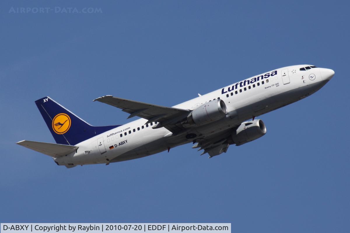 D-ABXY, 1989 Boeing 737-330 C/N 24563, baptized 