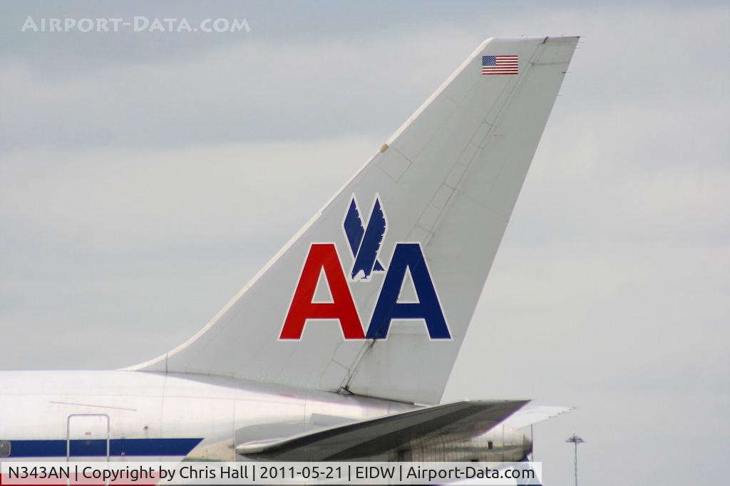 N343AN, 2003 Boeing 767-323 C/N 33082, American Airlines