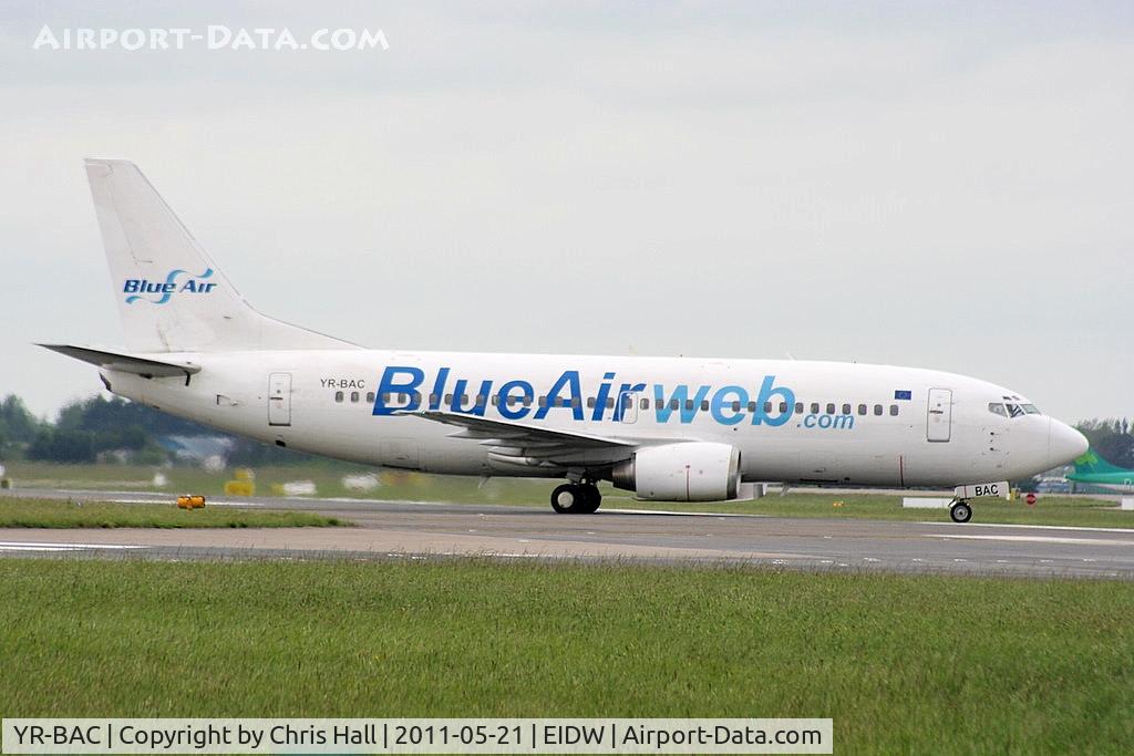 YR-BAC, 1986 Boeing 737-377 C/N 23653, Blueair