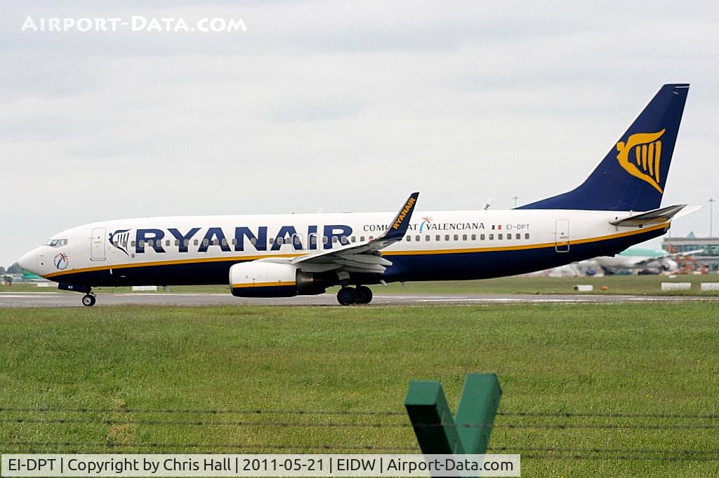 EI-DPT, 2007 Boeing 737-8AS C/N 35550, Ryanair
