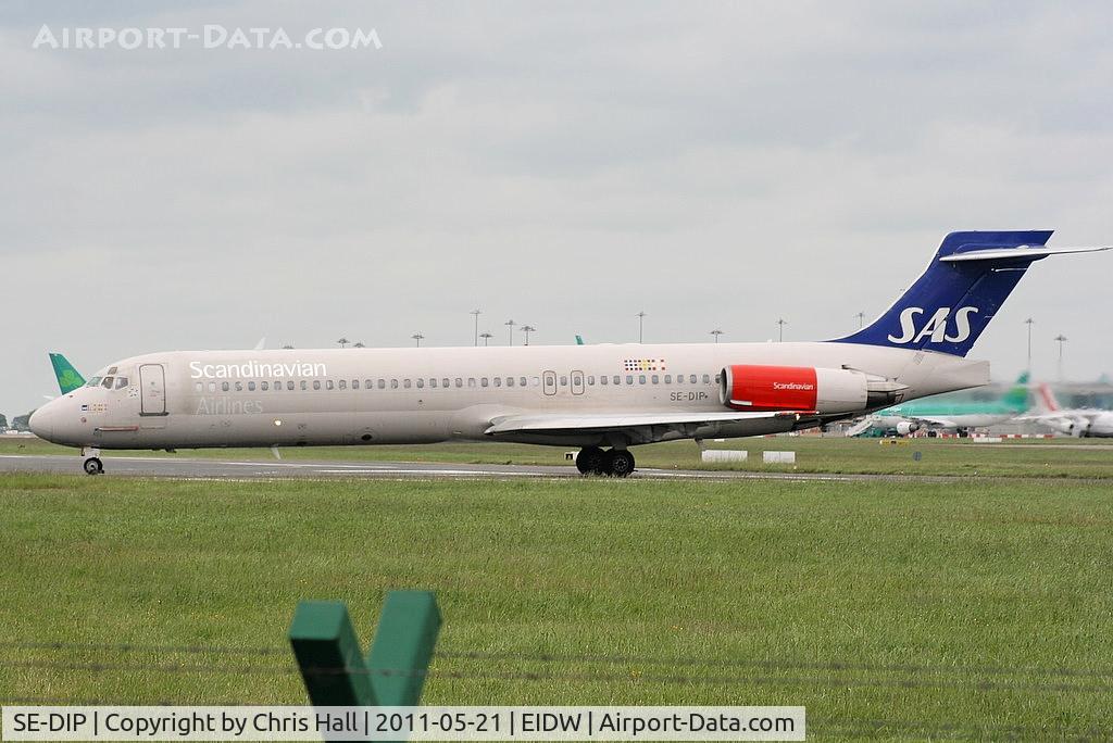 SE-DIP, 1991 McDonnell Douglas MD-87 (DC-9-87) C/N 53010, Scandinavian