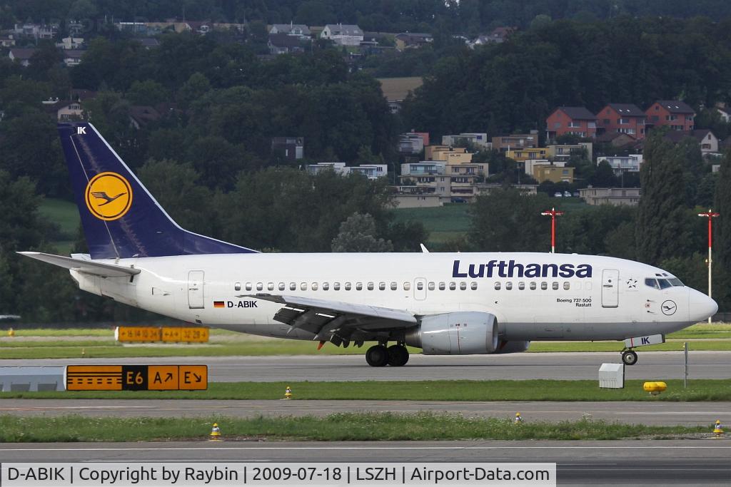 D-ABIK, 1991 Boeing 737-530 C/N 24823, baptized 