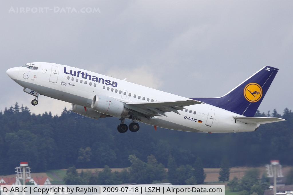 D-ABJC, 1991 Boeing 737-530 C/N 25272, baptized 