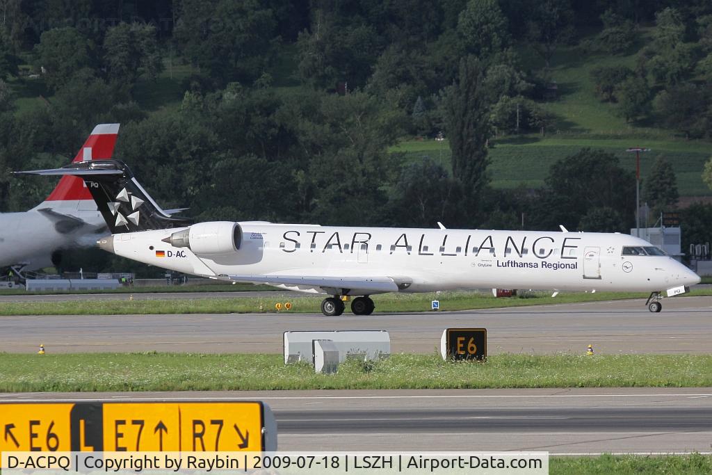 D-ACPQ, 2003 Canadair CRJ-700 (CL-600-2C10) Regional Jet C/N 10091, LH regional aka LH Cityline