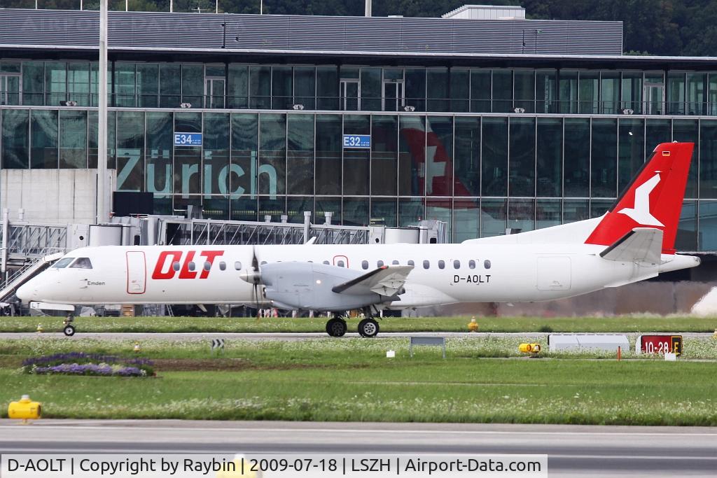 D-AOLT, 1996 Saab 2000 C/N 2000-037, Ostfriesischer LuftTransport-OLT