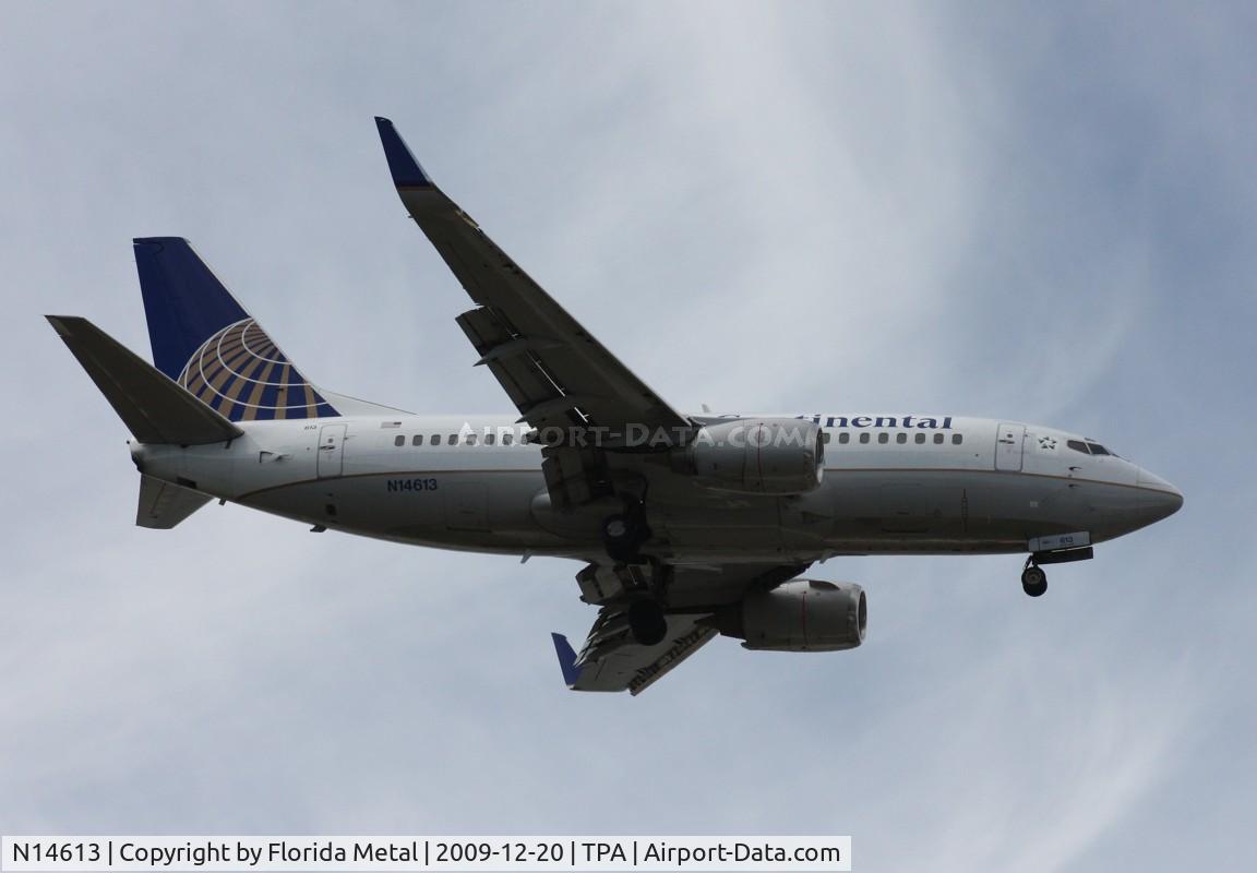 N14613, 1994 Boeing 737-524 C/N 27326, Continental 737