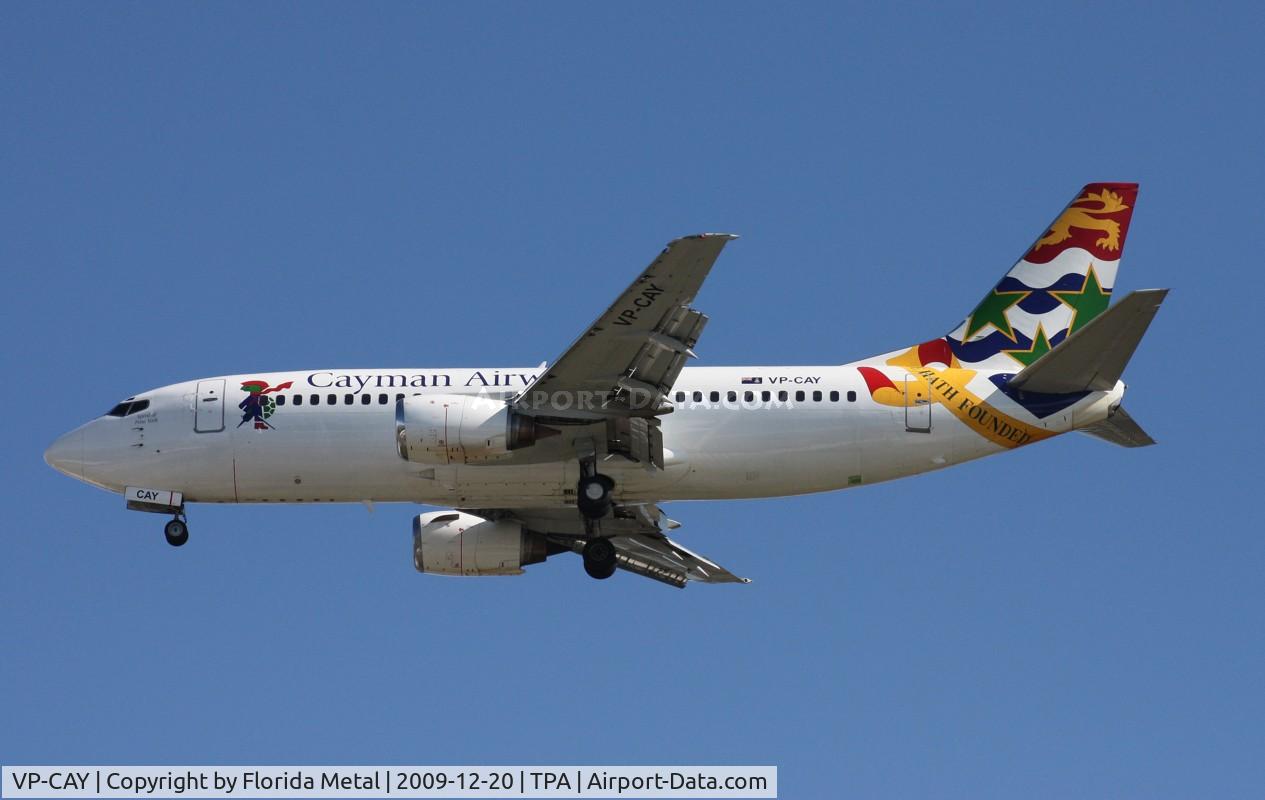 VP-CAY, 1993 Boeing 737-3Q8 C/N 26286, Caymen