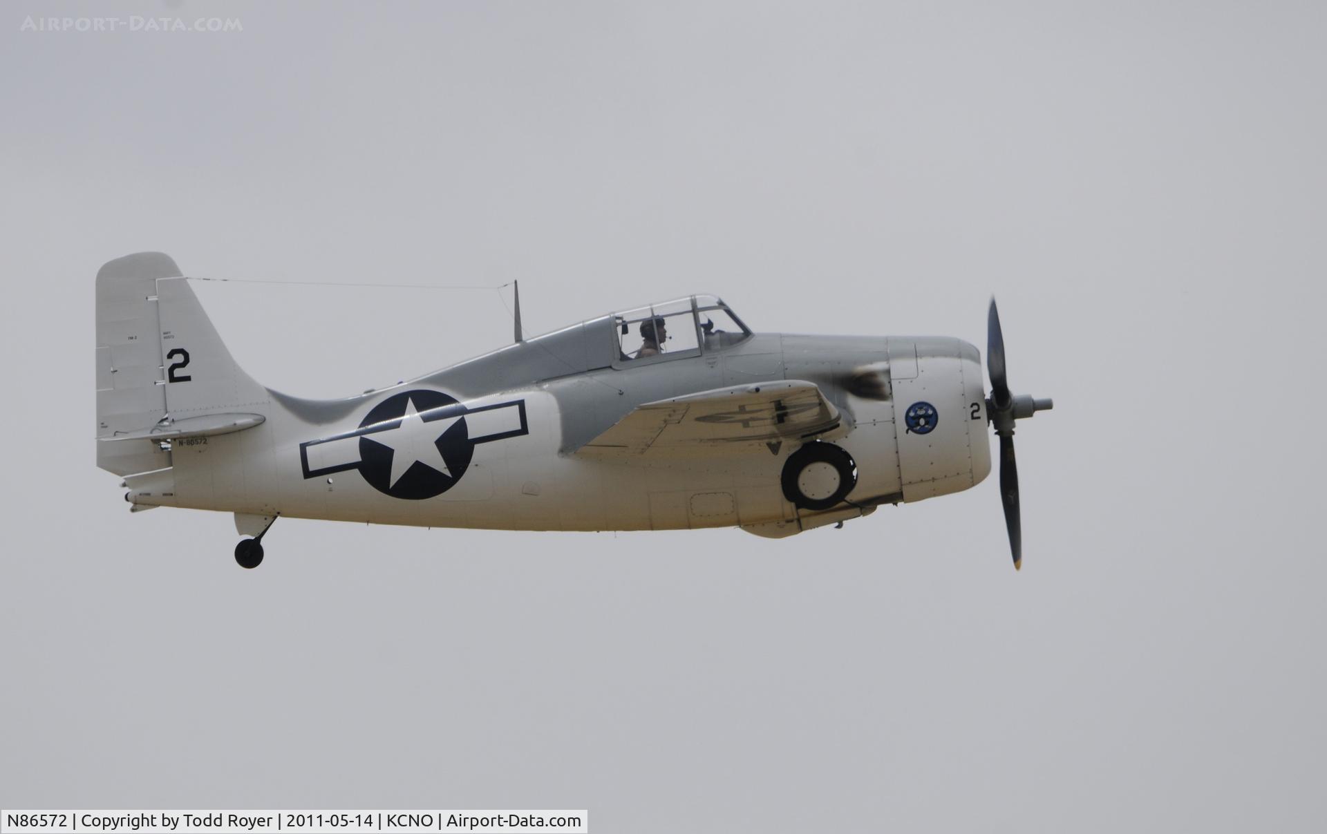N86572, General Motors (Grumman) FM-2 Wildcat C/N 5626, Chino Airshow 2011