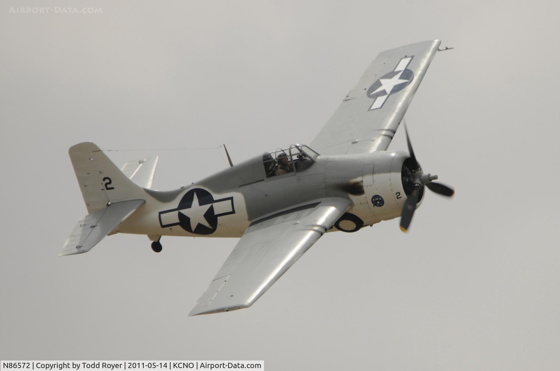 N86572, General Motors (Grumman) FM-2 Wildcat C/N 5626, Chino Airshow 2011