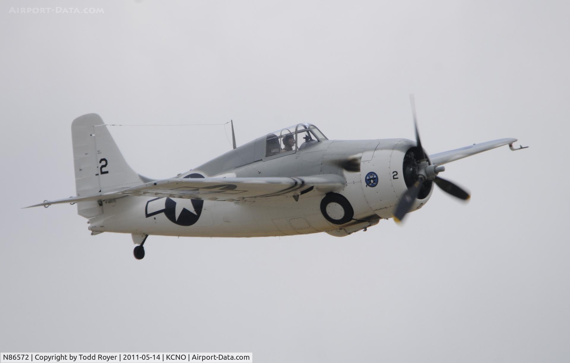 N86572, General Motors (Grumman) FM-2 Wildcat C/N 5626, Chino Airshow 2011