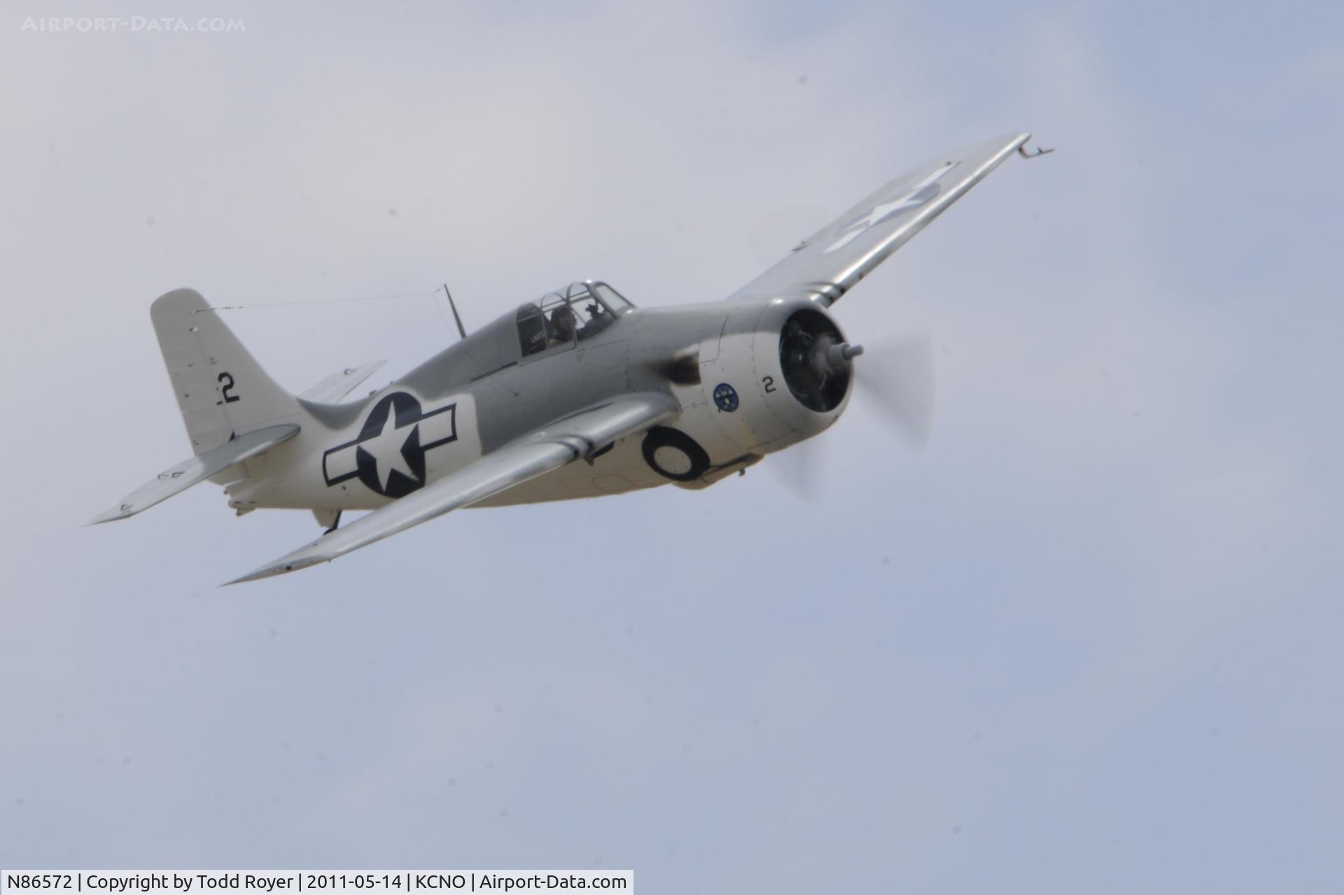N86572, General Motors (Grumman) FM-2 Wildcat C/N 5626, Chino Airshow 2011