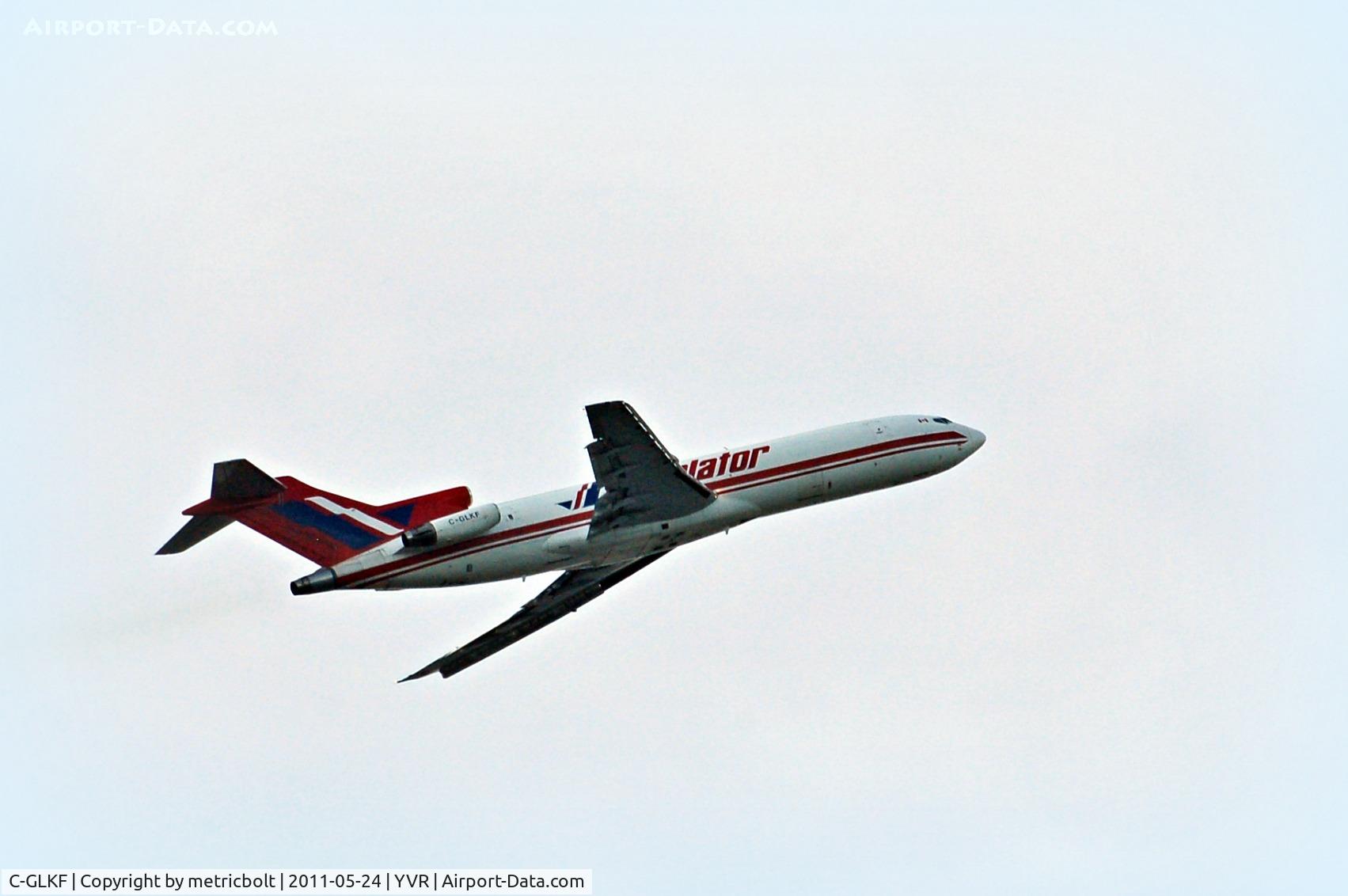 C-GLKF, 1975 Boeing 727-227 C/N 21118, Evening departure