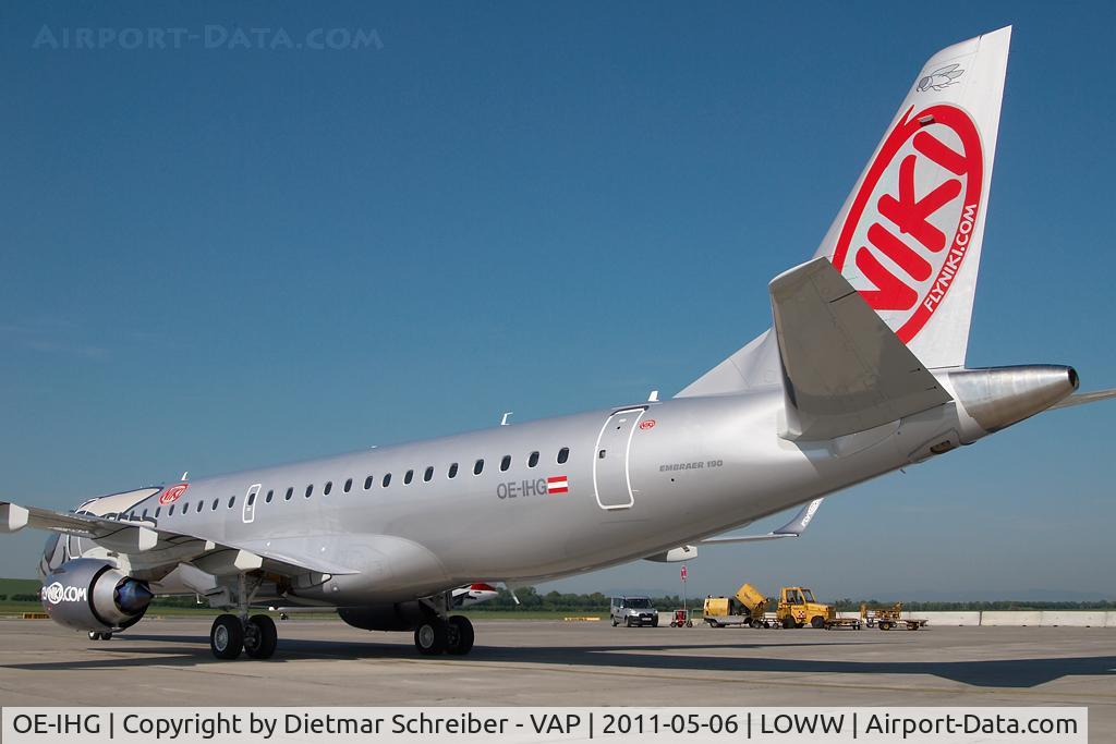 OE-IHG, 2011 Embraer 190LR (ERJ-190-100LR) C/N 19000435, Niki Embraer 190
