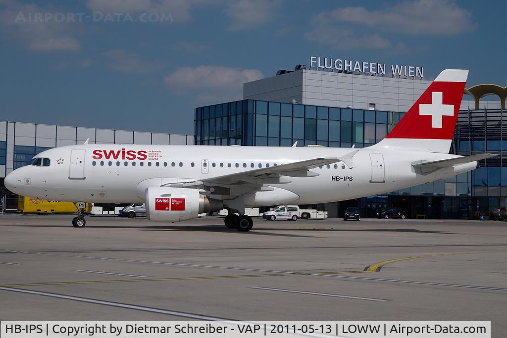HB-IPS, 1997 Airbus A319-112 C/N 734, Swiss Airbus 319