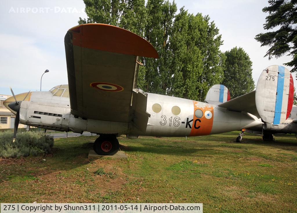 275, Dassault MD-311 Flamant C/N 275, Preserved @ Albert Museum