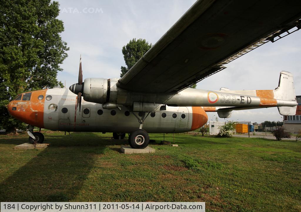 184, 1959 Nord N-2501F Noratlas C/N 184, Preserved @ Albert Museum