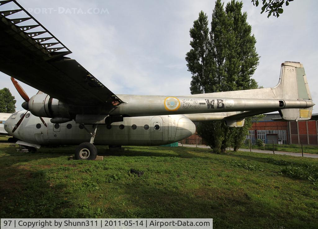 97, Nord N-2501F Noratlas C/N 97, Preserved @ Albert Museum