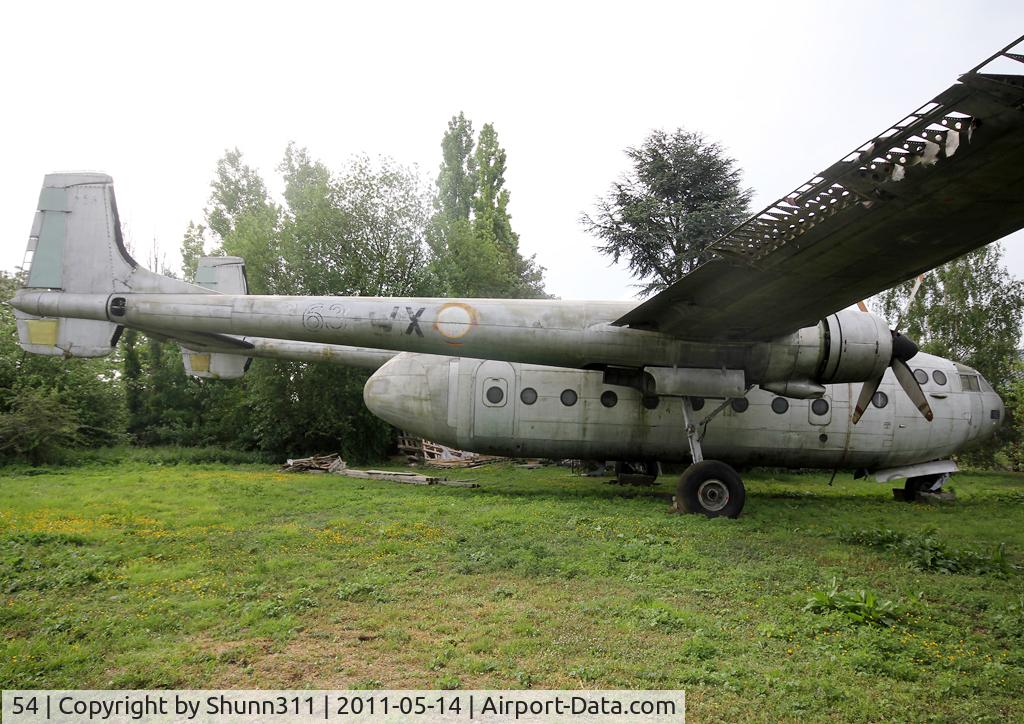 54, Nord N-2501F Noratlas C/N 54, Preserved @ Albert Museum