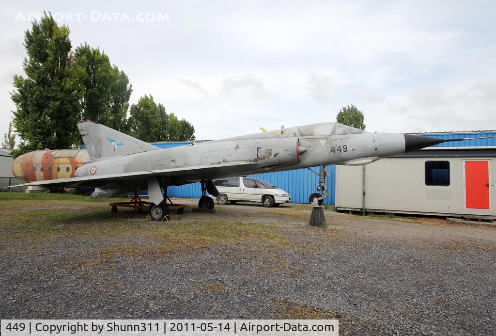 449, 1965 Dassault Mirage IIIE C/N 449, Preserved @ Albert Museum