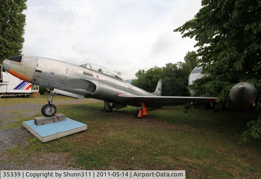 35339, 1953 Lockheed T-33A Shooting Star C/N 580-8678, Preserved @ Albert Museum