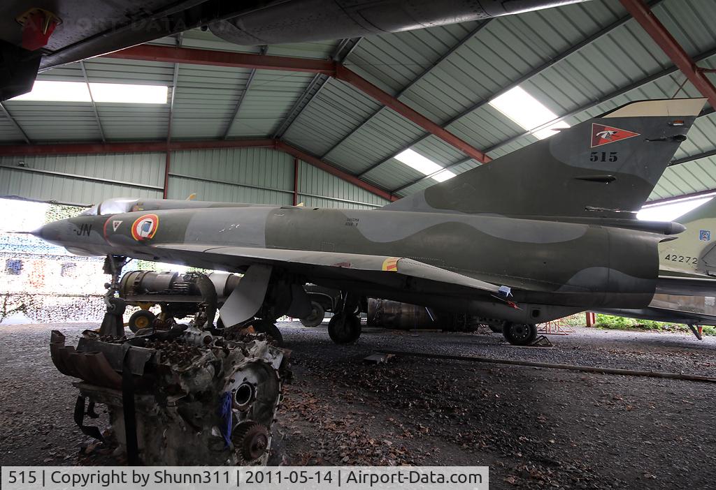515, 1966 Dassault Mirage IIIE C/N 515, Preserved @ Albert Museum