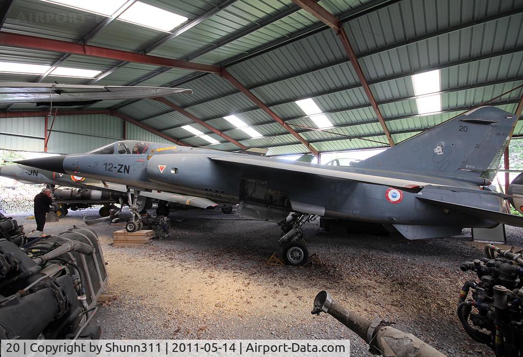 20, Dassault Mirage F.1C C/N 20, S/n 20 - Preserved @ Albert Museum