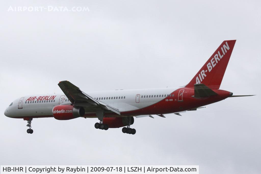 HB-IHR, 2000 Boeing 757-2G5 C/N 29379, Former Belair 757