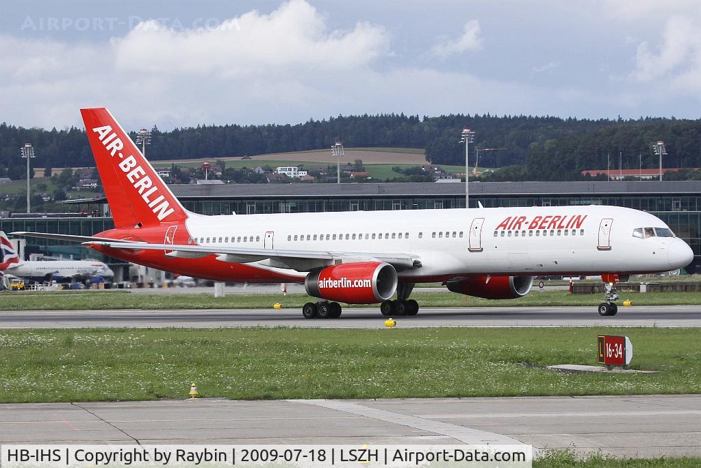 HB-IHS, 2000 Boeing 757-2G5 C/N 30394, Former Belair 757